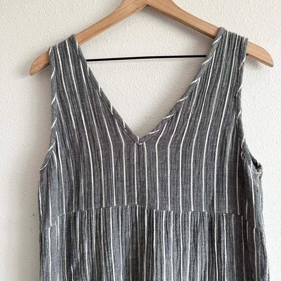 Marine Layer Corinne Stripe Dress Large - Picture 10 of 11